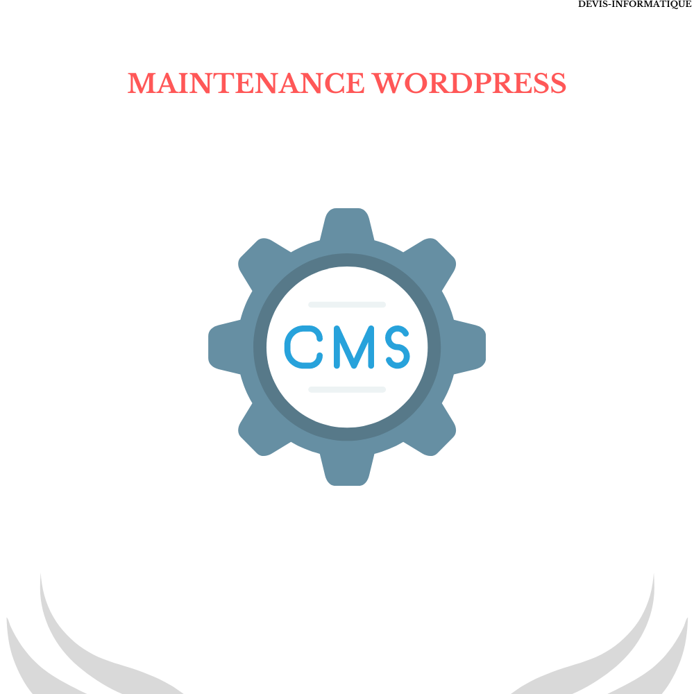 Maintenance wordpress