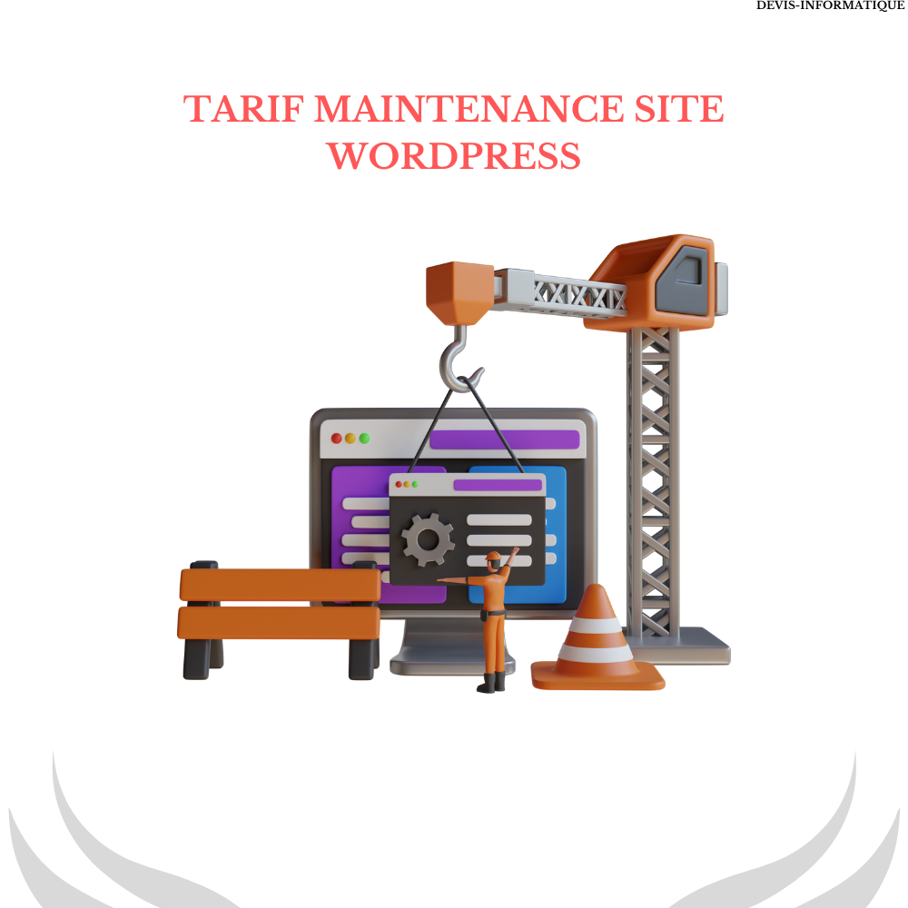 Tarif maintenance site WordPress
